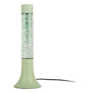 Zelená stolová lampa so skleneným tienidlom (výška 37,5 cm) Astro Glittler – Leitmotiv