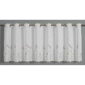 Biela záclona 135x45 cm Lavender – Sehlbach