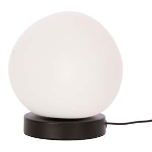 Čierno-biela stolová lampa (výška 19 cm) Stones – Candellux Lighting