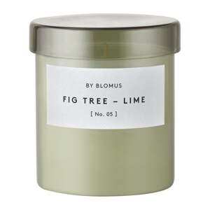 Vonná sójová sviečka doba horenia 45 h Valoa Fig Tree - Lime – Blomus