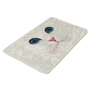 Krémová kúpeľňová predložka 40x60 cm Blue Eyes – Foutastic