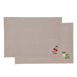 Bavlnené prestieranie v súprave 2 ks 33x48 cm Bistro – Södahl
