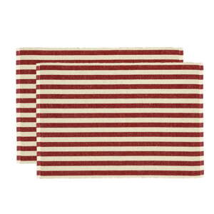Prestieranie v súprave 2 ks s prímesou juty 33x48 cm Statement Stripe – Södahl