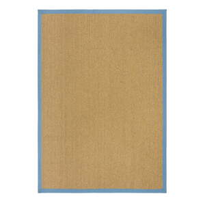 Vnútorný a vonkajší koberec vo svetlomodrej a svetlohnedej farbe 120x170 cm Sisal Look – Flair Rugs