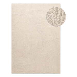 Ručne tkaný vlnený koberec vo svetlo prírodnej farbe 160x230 cm Eleni Natural White – Hanse Home