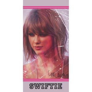 Ružová bavlnená detská osuška 70x140 cm Swiftie – Jerry Fabrics