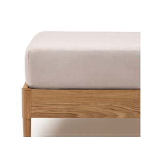 Napínacia bavlnená plachta taupe 150x200 cm Simmel – Kave Home
