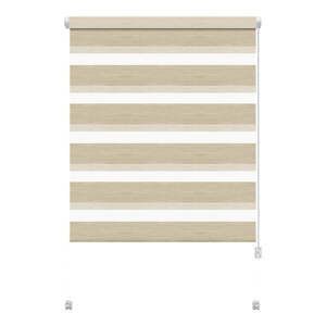 Krémová roleta deň a noc 80x150 cm Zebra Natur – Gardinia