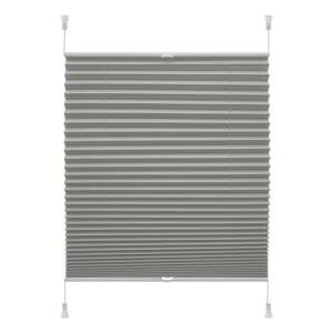 Antracitová roleta 42,5x150 cm Plisé Verona Termo – Gardinia