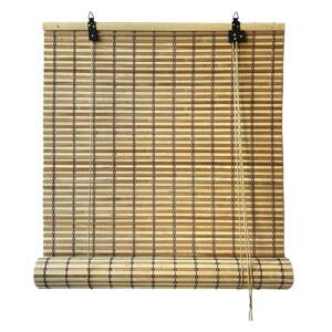 Bambusová roleta v prírodnej farbe 100x160 cm Java – Gardinia