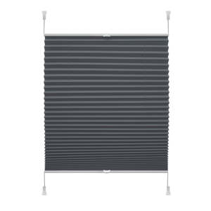 Antracitová roleta 57x150 cm Plisé Verona – Gardinia