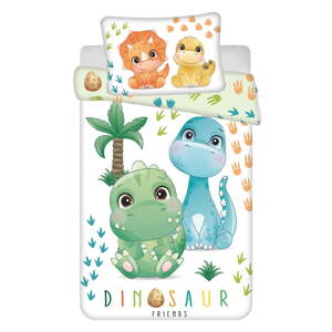 Bavlnené detské obliečky do postieľky 100x135 cm Dino – Jerry Fabrics