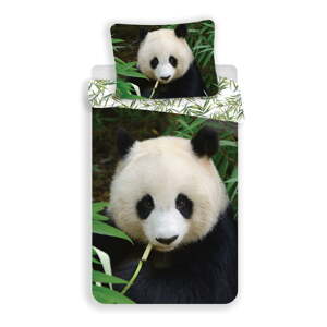 Bavlnené detské obliečky na jednolôžko 140x200 cm Panda – Jerry Fabrics