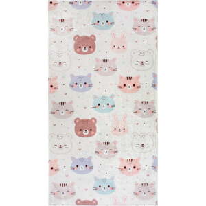 Slonovinový prateľný detský koberec 160x230 cm Cute Animals – Vitaus