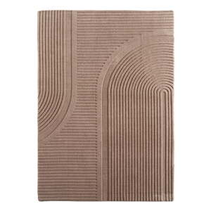 Svetlohnedý prateľný koberec 140x200 cm Pompei 1612 – Ayyildiz Carpets