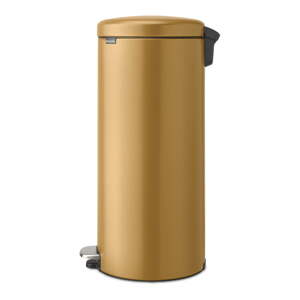 Nášľapný oceľový odpadkový kôš v zlatej farbe 30 l NewIcon – Brabantia