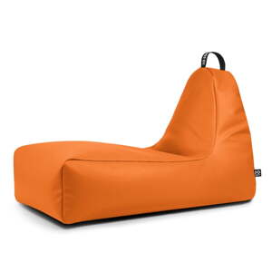 Oranžový sedací vak z imitácie kože Chill XXL – So Soft?