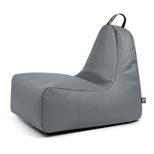 Sivý sedací vak z imitácie kože Chill L – So Soft?