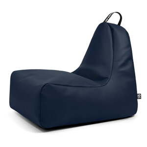 Tmavomodrý sedací vak z imitácie kože Chill L – So Soft?