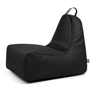 Čierny sedací vak z imitácie kože Chill XL – So Soft?