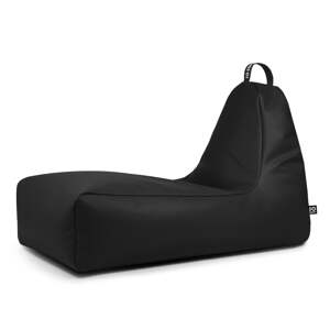 Čierny sedací vak z imitácie kože Chill XXL – So Soft?