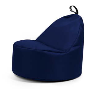 Tmavomodrý sedací vak Round XL – So Soft?