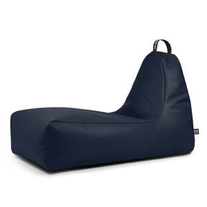 Tmavomodrý sedací vak z imitácie kože Chill XXL – So Soft?