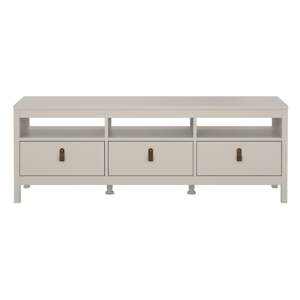 Sivobéžový TV stolík 151x54x38 cm Madrid – Tvilum