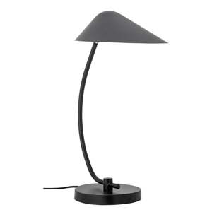 Čierna stolová lampa s kovovým tienidlom (výška  50 cm) Nisella – Bloomingville