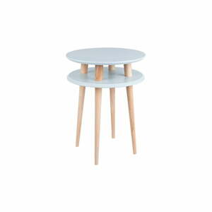 Svetlosivý odkladací stolík Ragaba UFO, ⌀ 45 cm