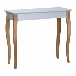 Svetlosivý odkladací stolík Ragaba Console, dĺžka 85 cm