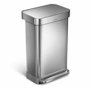 Pedálový odpadkový kôš z nerezovej ocele 45 l - simplehuman