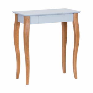 Svetlosivý písací stôl Ragaba Lillo, dĺžka 65 cm