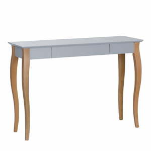 Tmavosivý písací stôl Ragaba Lillo, dĺžka 105 cm