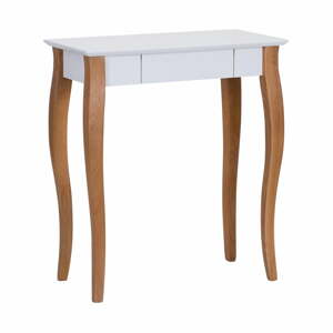 Biely písací stôl Ragaba Lillo, dĺžka 65 cm