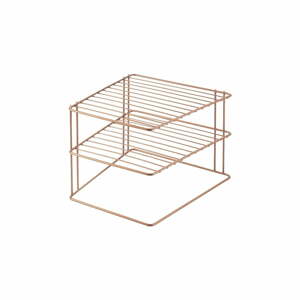 Oceľová prídavná polička v medenej farbe 25x25 cm Palio – Metaltex