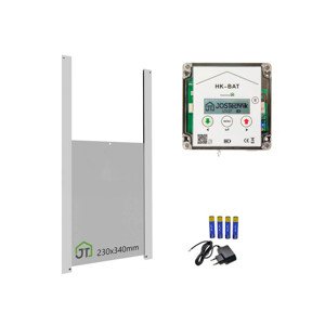 Agrofortel Komplet automatického otvárania a zatvárania kurníka JOSTechnik HK-Bat 23x34 D