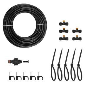 Bradas Záhradná vodná hmla 7,5 m BLACK LINE
