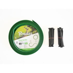 Bradas Neviditeľný obrubník 2v1 10 m x 50 mm, zelená (vrátane klincov)