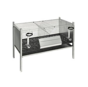 Bravson Klietka pre králiky s prepážkou, na odstav CF181.30C 102x53x70 cm