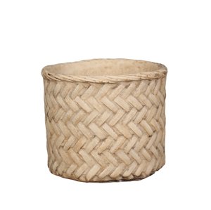 Obal na kvetiny Corte pletený vzor priemer 16,5 cm CH65440-00