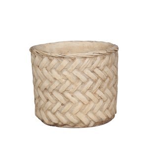 Obal na kvetiny Corte pletený vzor priemer 20 cm CH65441-00