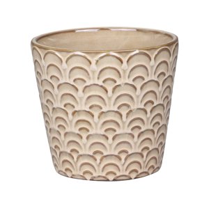 Obal na kvetiny Nimes  vzor vlnky priemer 13,5 cm CH65485-15