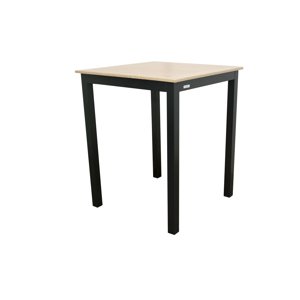 Stôl EXPERT WOOD antracit, gastro, barový, hliníkový, 90x90x110 cm DP266EG441820