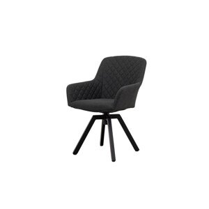 Záhradné kreslo PARIS LIKA-TEX antracit, luxusné, otočné DPMG22-S1-310A