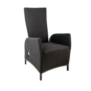 Záhradné kreslo PARIS LIKA-TEX antracit, luxusné, otočné DPMG22-S1-347A