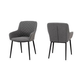 Záhradné kreslo PARIS LIKA-TEX sivé, luxusné DPMG22-S1-365S