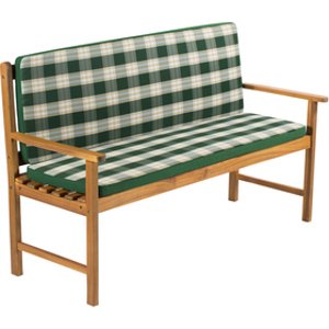 Poťah na lavicu - pruhovaný zelený FIELDMANN FDZN 9108 FD50002534