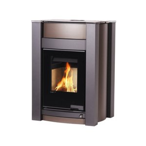Kachle s výmenníkom AQUAFLAM VARIO KALMAR 11/7kW hnedá - zamatová FLHSF34-020