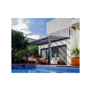 Hliníková pergola PALRAM Štokholm 3,4 x 5,2 antracit